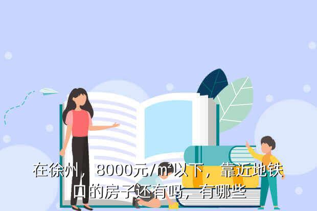 在徐州，8000元/㎡以下，靠近地铁口的房子还有吗，有哪些