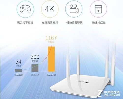 双频千兆首选 斐讯K2无线路由器促销