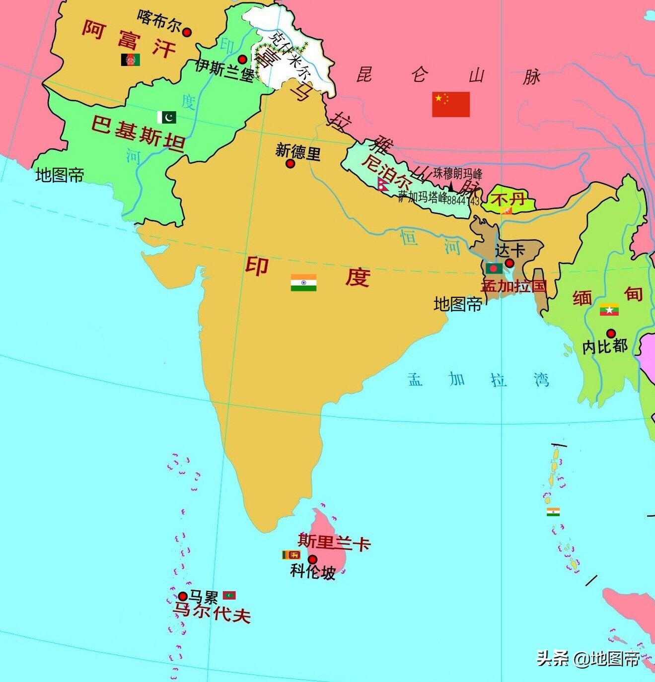 夹在印度和中国之间，尼泊尔与我们有什么历史渊源？